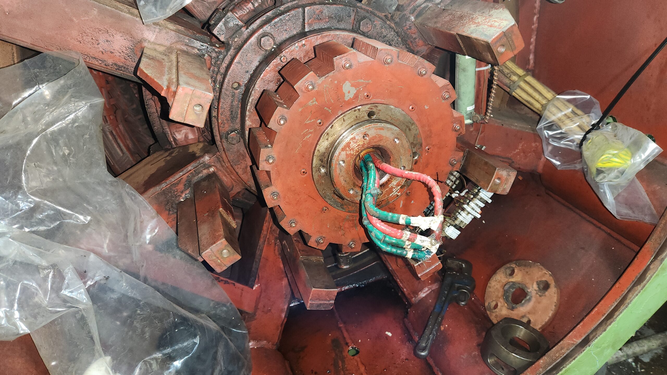 Generator bearing repair 20241206_133517