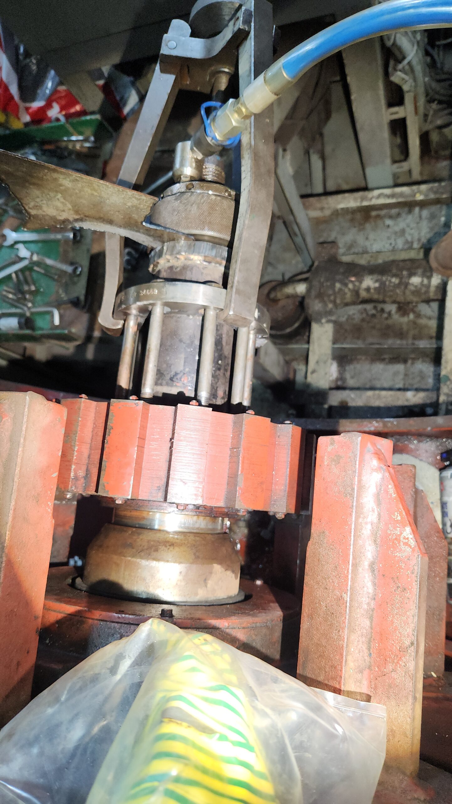 Generator bearing repair 20241209_112448