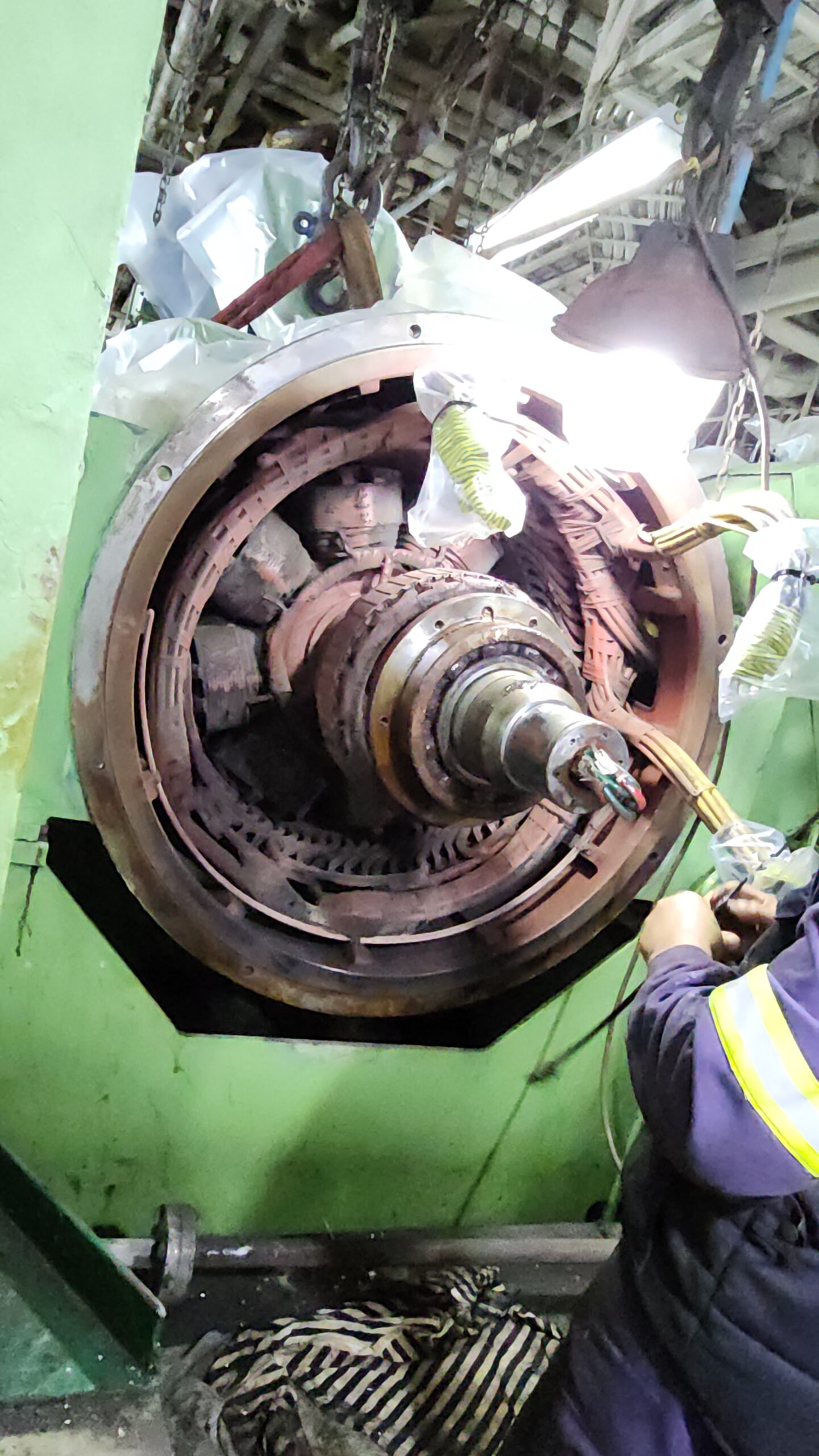 Generator electric motor of cargo oil pump 20241210_105309
