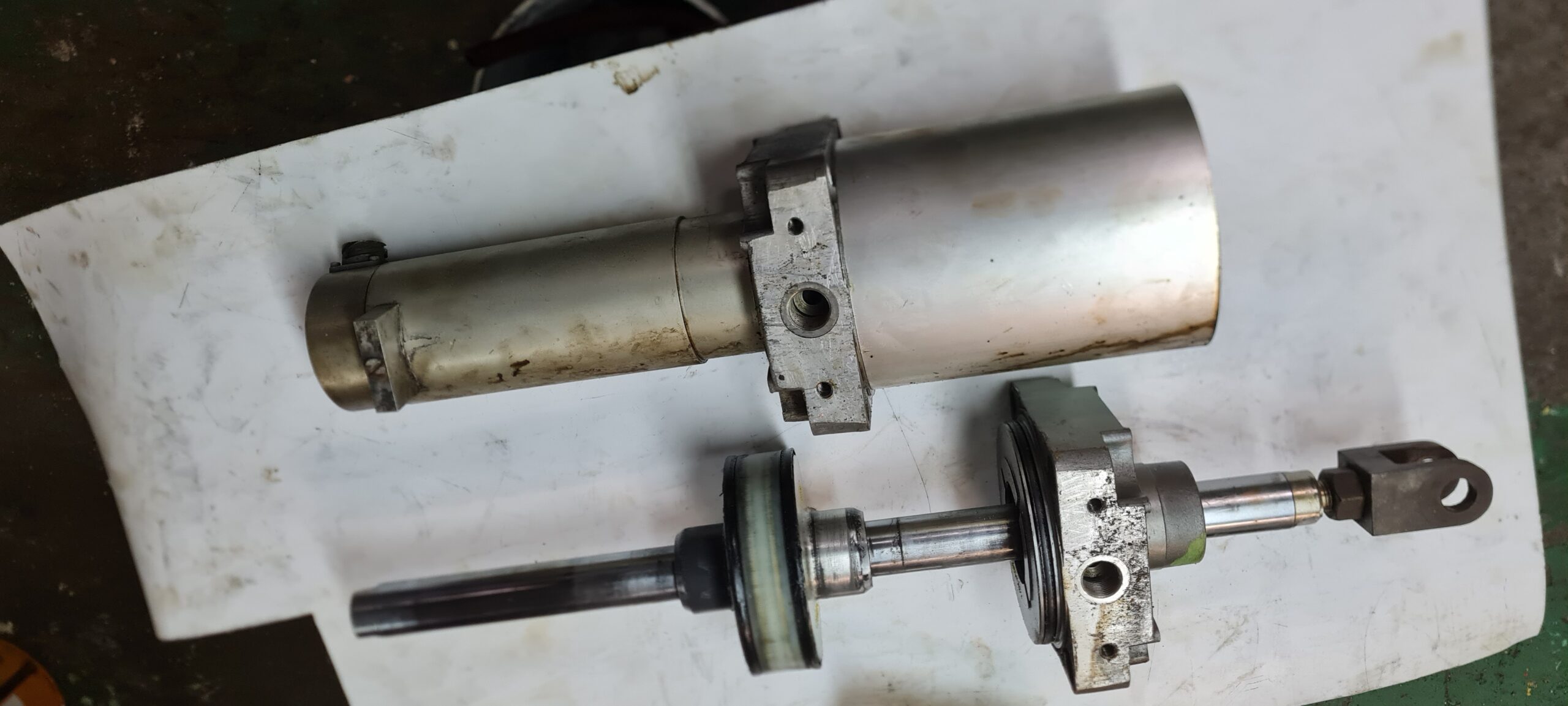 ME Pneumatic valve cylinder repaired 4