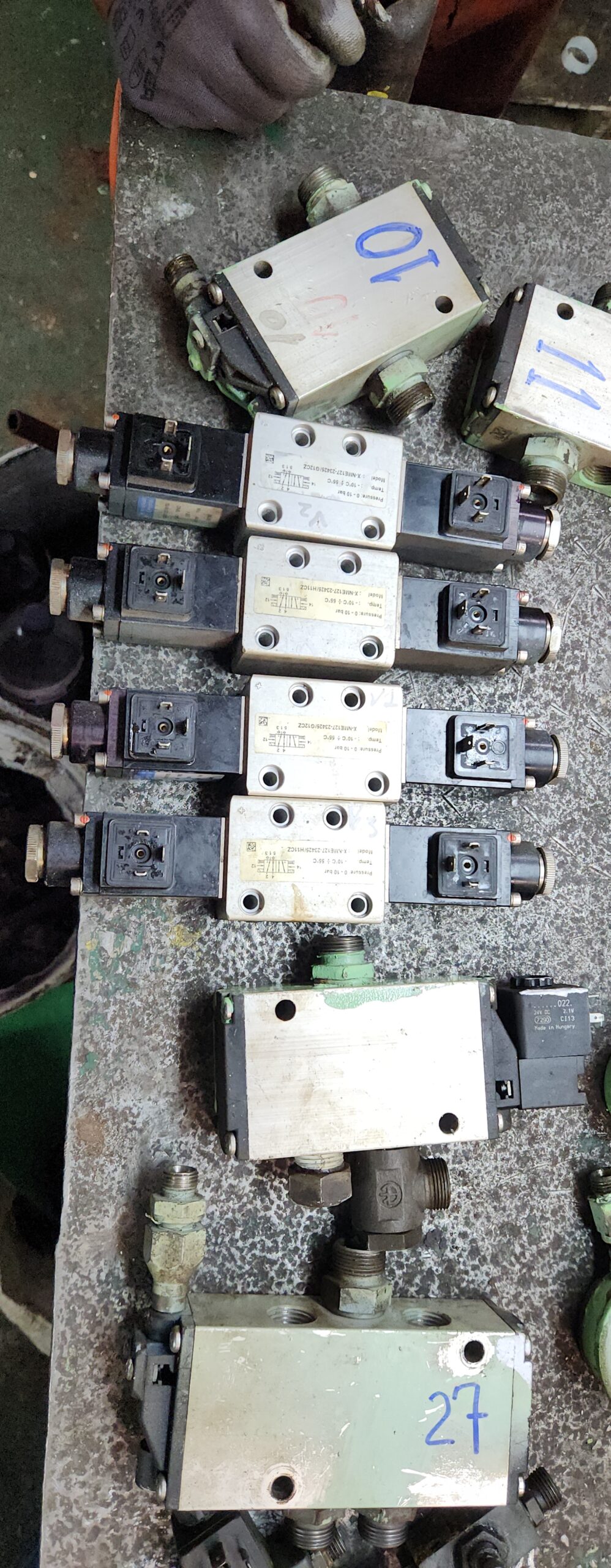 ME Pneumatic valve cylinder repaired 7