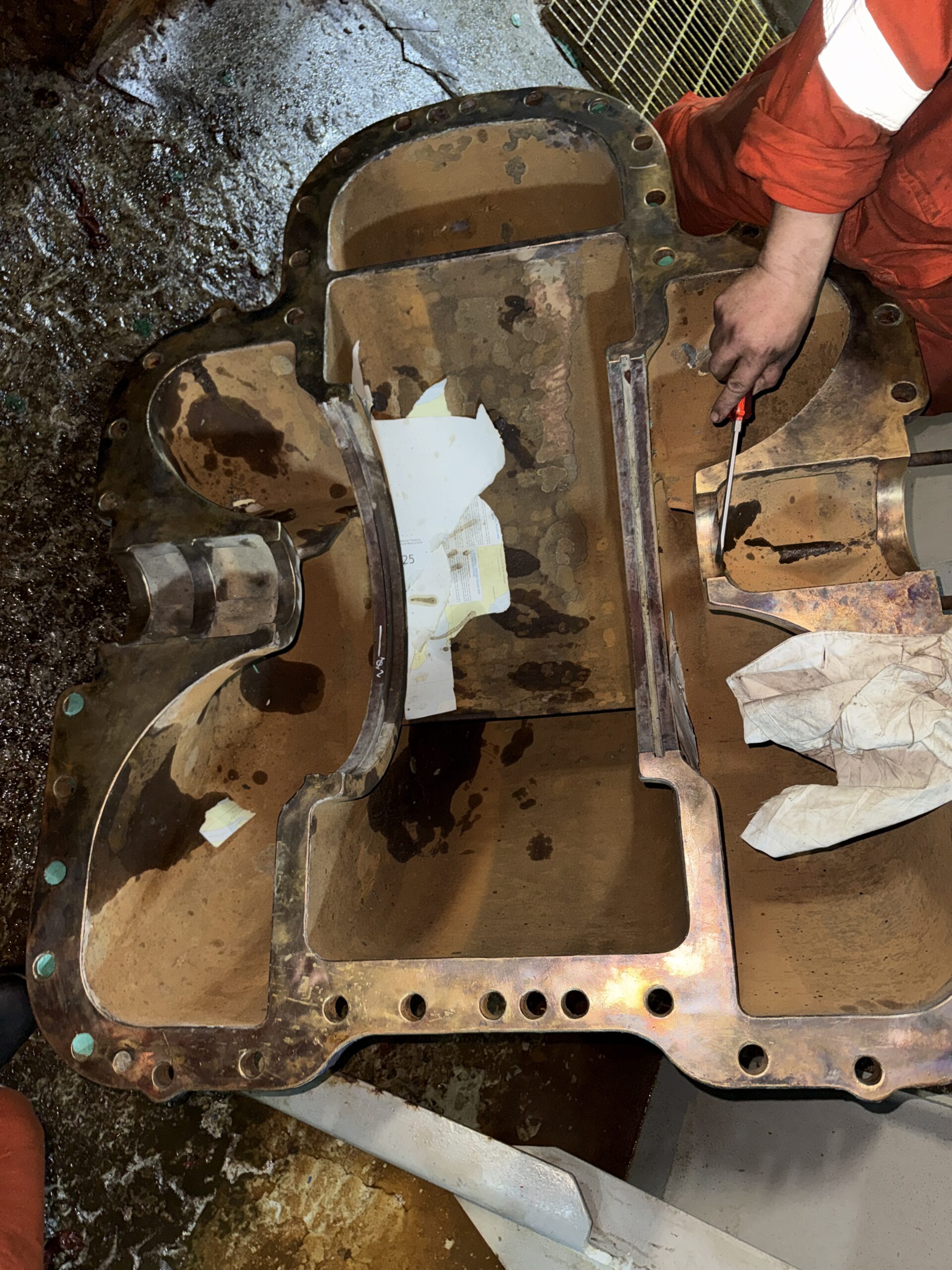 steam ballast water pump overhauled_ 1