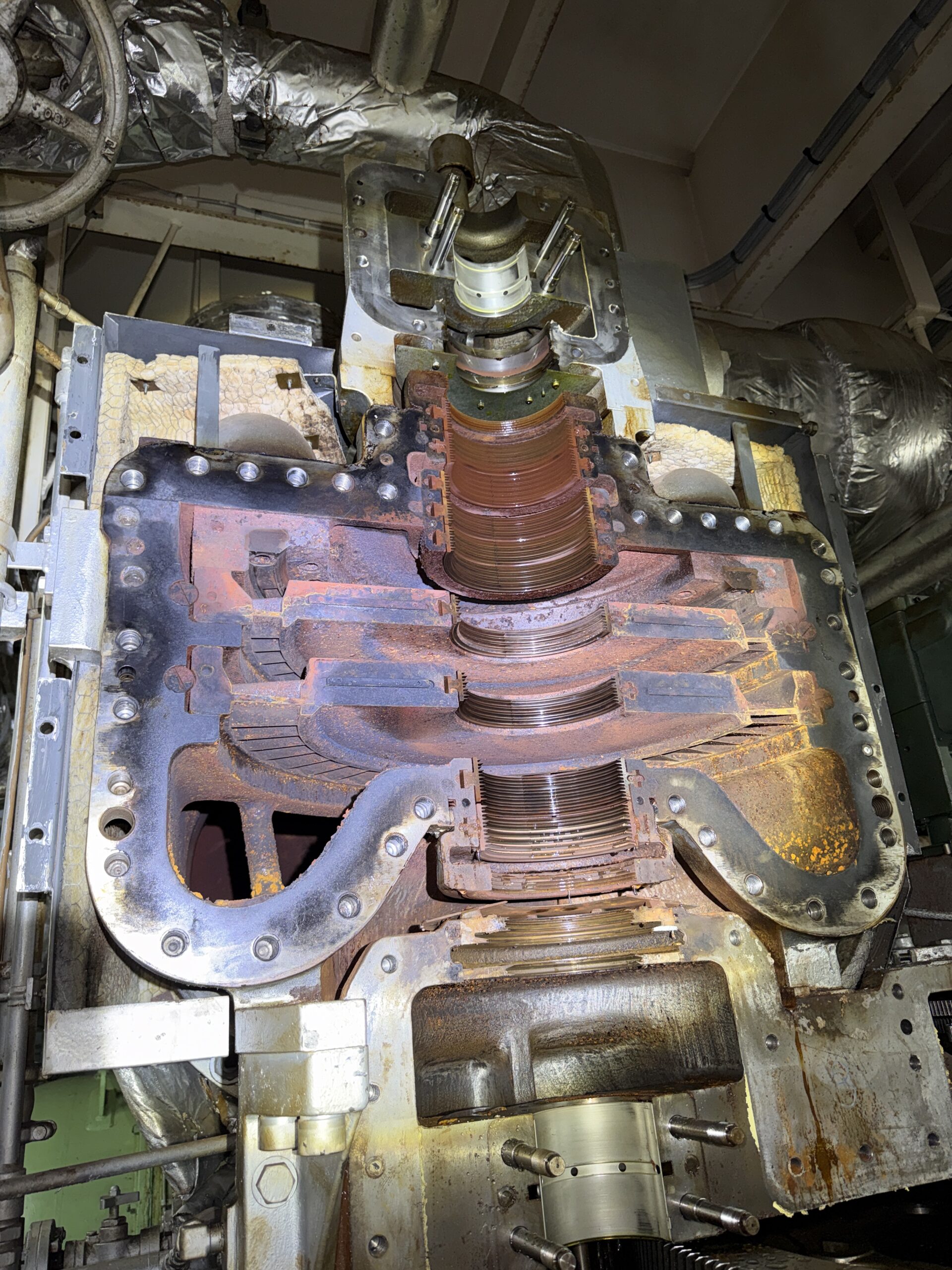 steam cargo oil pump overhauled 8