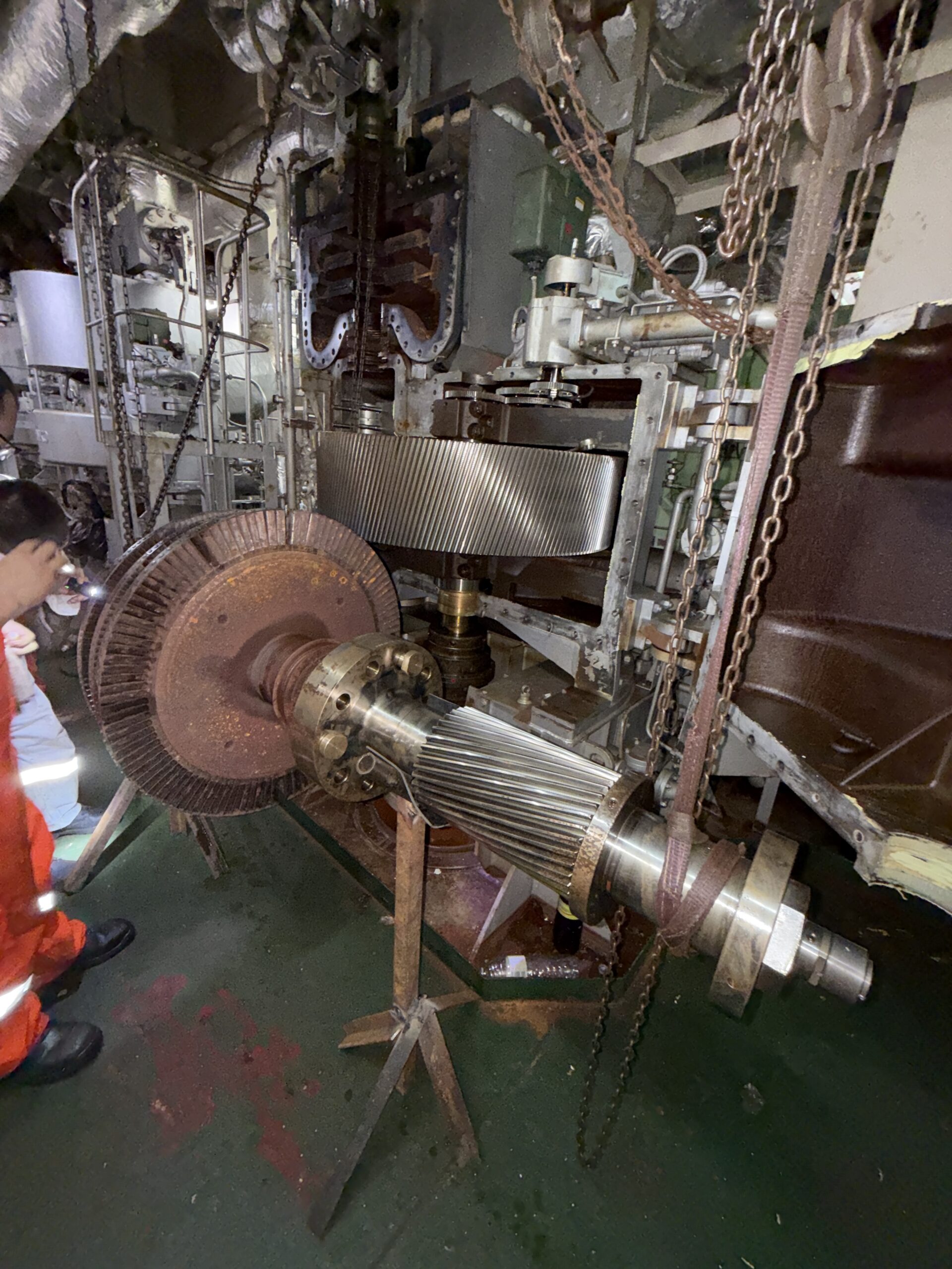 steam cargo oil pump overhauled 9