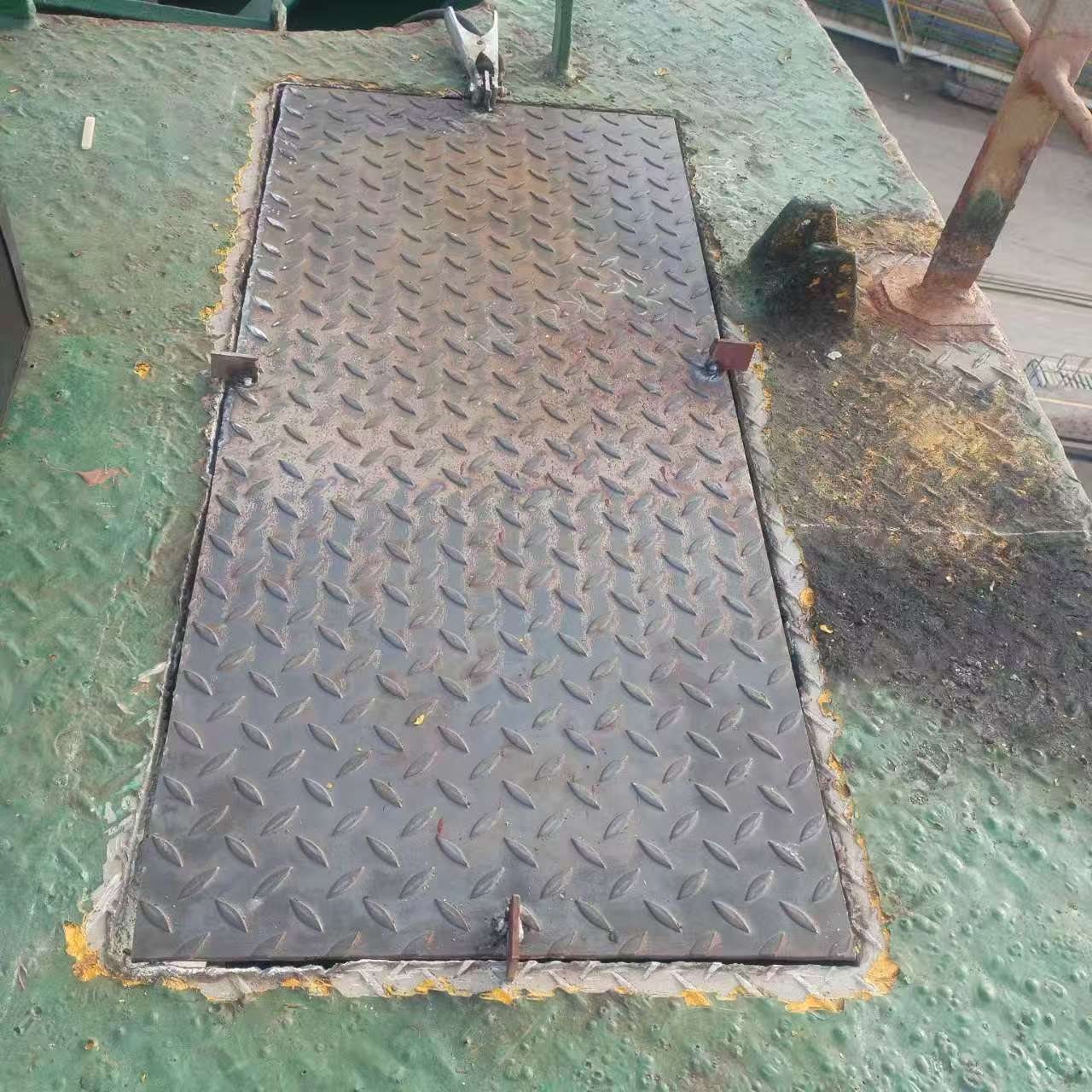 steel plate repaired 7